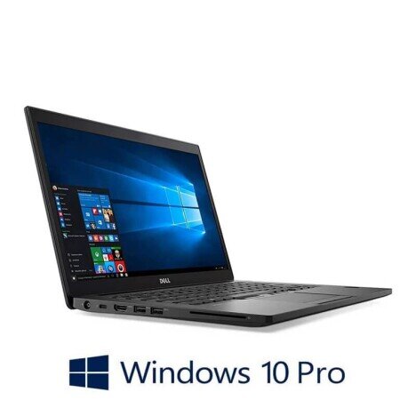 Laptopuri Dell Latitude 7480, Intel i5-6300U, 256GB SSD, 14 inci Full HD, Win 10 Pro